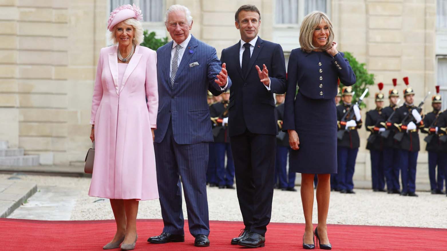 پادشاه و ملکه ضیافتی رسمی در قلعه ویندزور برای امانوئل و بریژیت مکرون برگزار خواهند کرد - خبرگزاری فرانسه