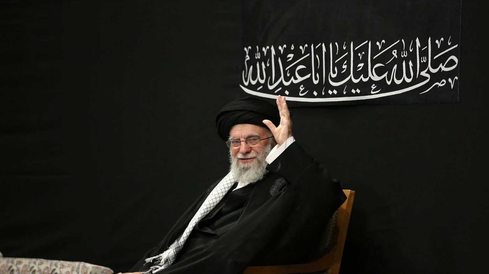 Iran’s Supreme Leader Ayatollah Ali Khamenei greeting worshippers at a mosque in Iran, July 5, 2025. (Photo: IRNA)
