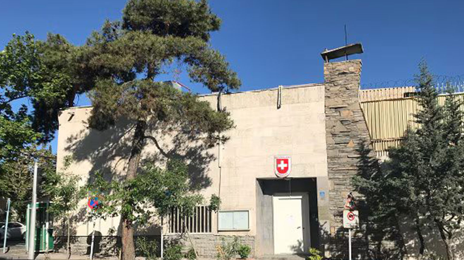 The headquarters of the Switzerland embassy in Tehran. (Photo: Federal Department of Foreign Affairs)