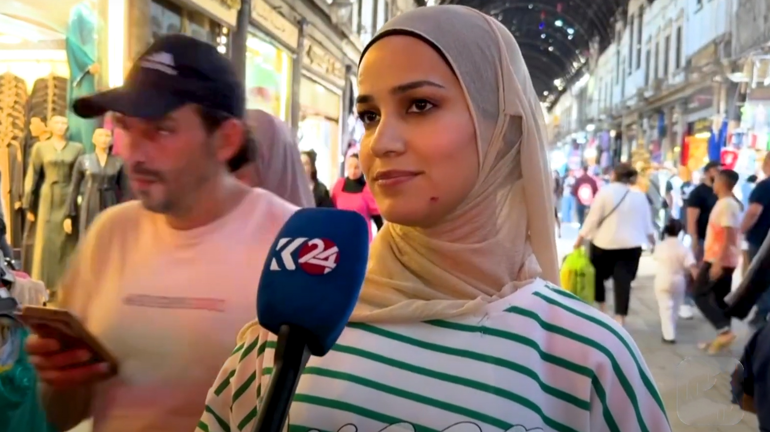 Alia Youssef Syrian citizen. (Photo: Kurdistan24)