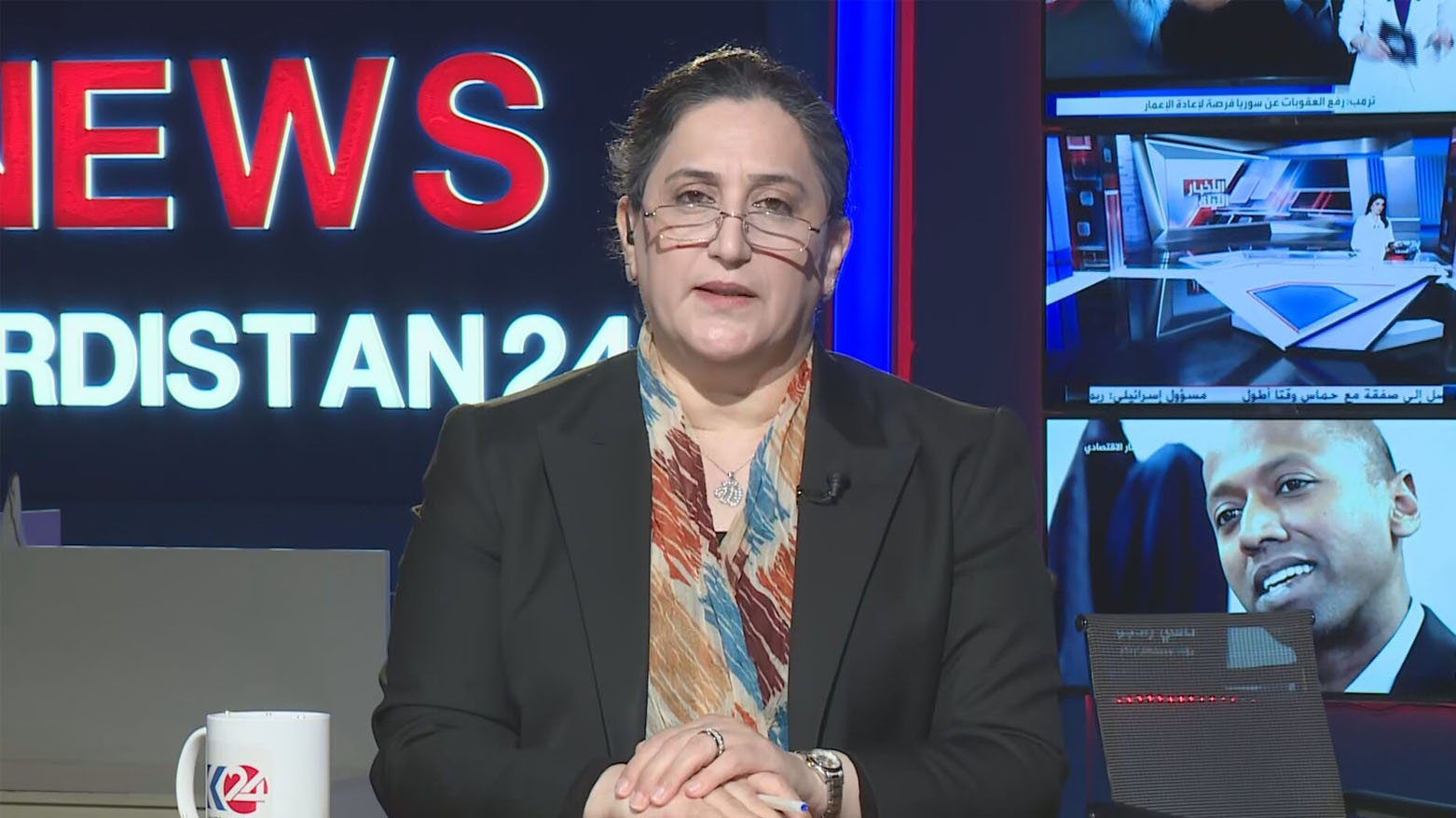 Ashwaq Jaf, a senior member of the Kurdistan Democratic Party's (KDP) Central Committee and a former Iraqi parliament member, July 8, 2025. (Photo: Kurdistan24)