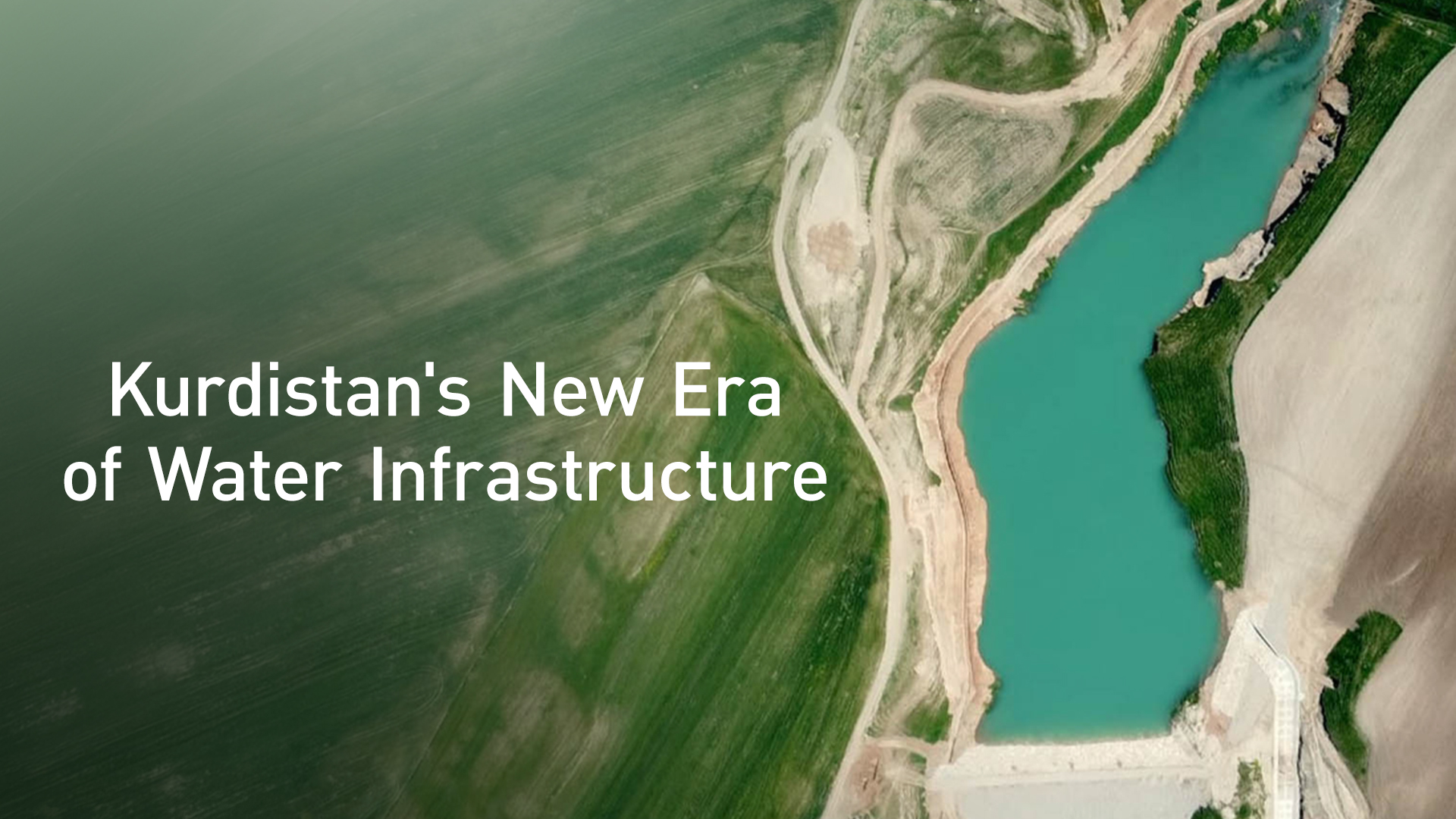 Gomaspan Dam in Erbil, Kurdistan Region. (Graphic: Designed by Kurdistan24)
