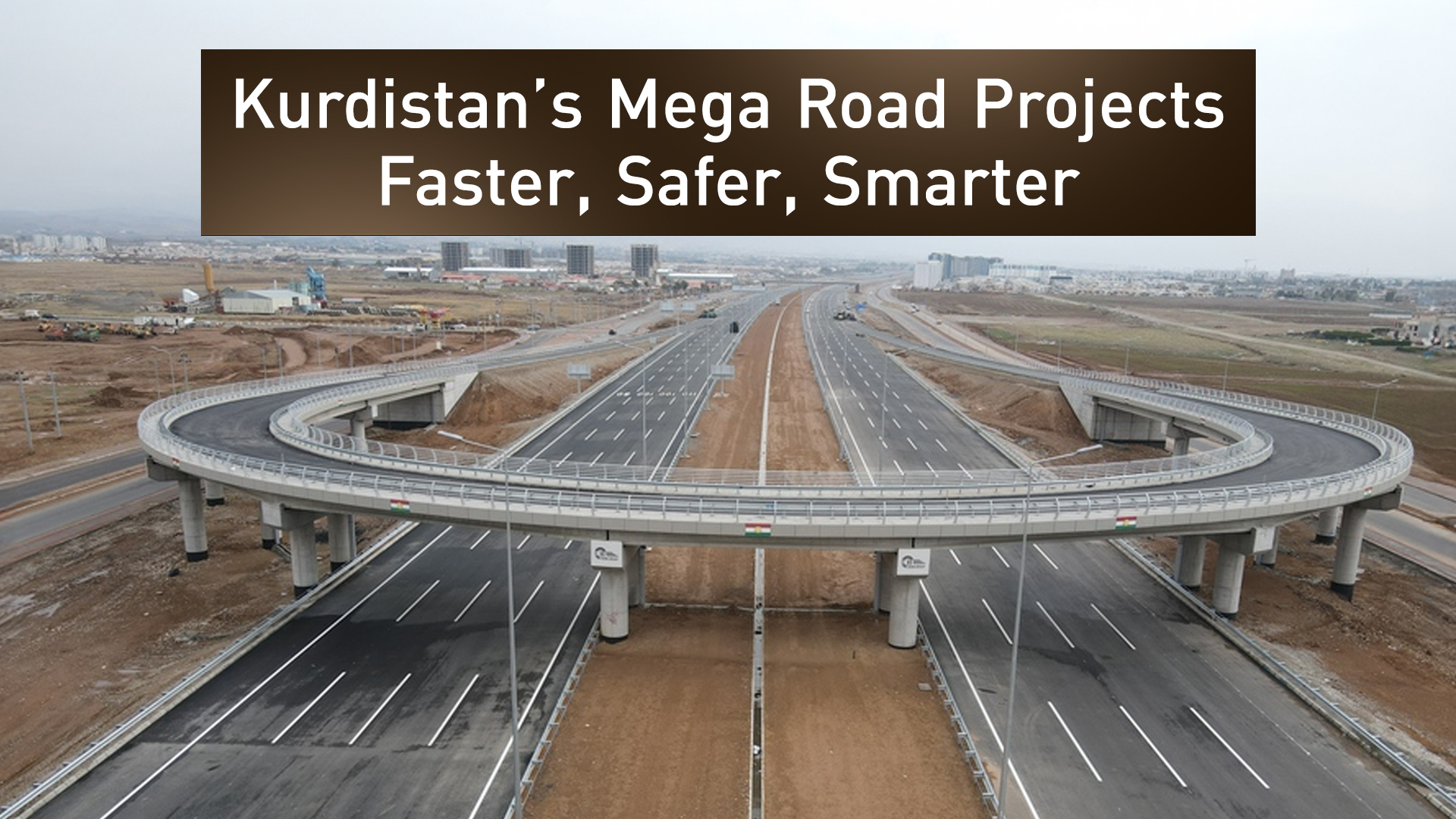 The 150-meter Ring Road in Erbil, Kurdistan Region. (Graphic: Designed by Kurdistan24)