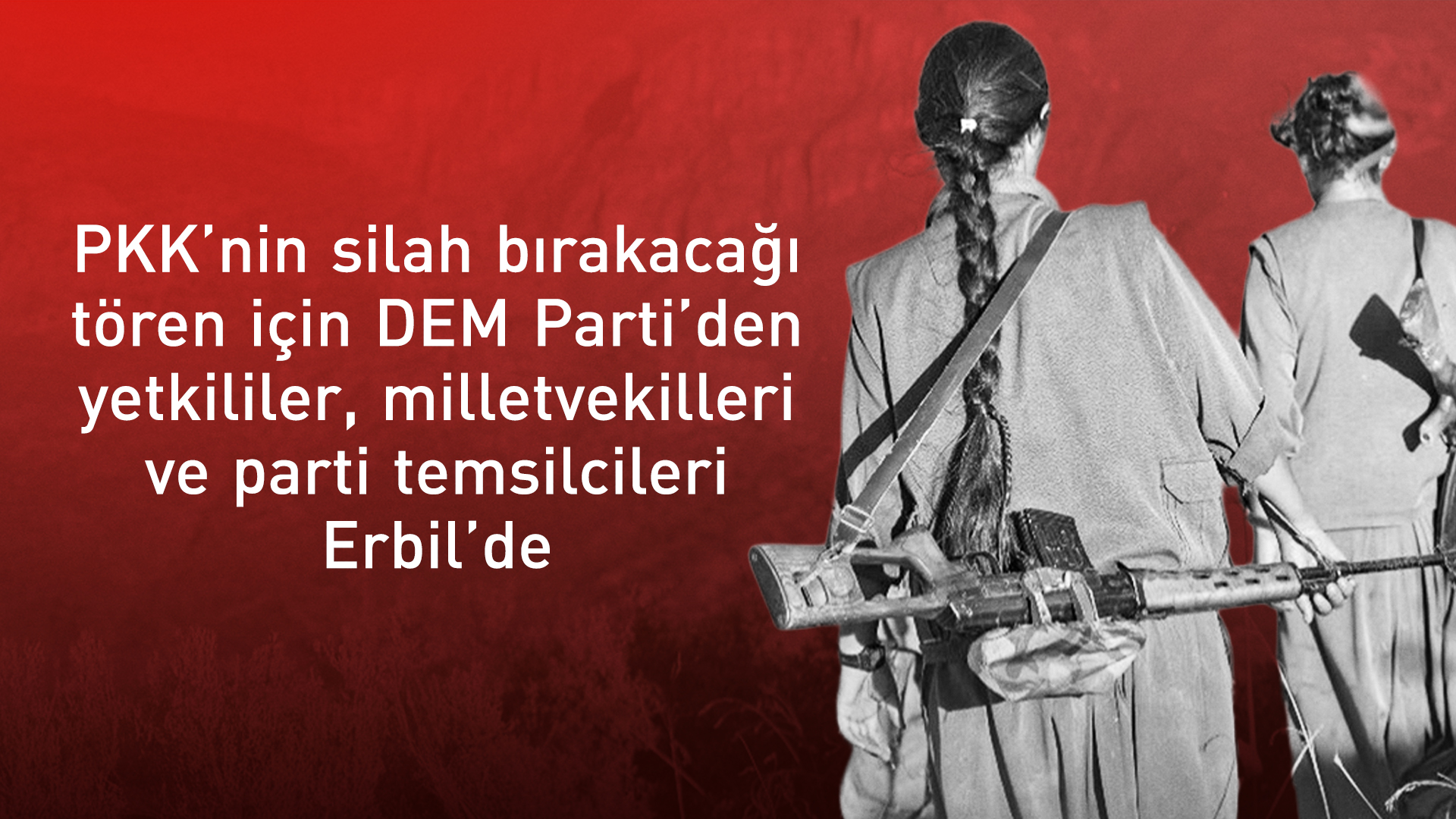 Tarihi tören için DEM Parti heyeti Erbil’de