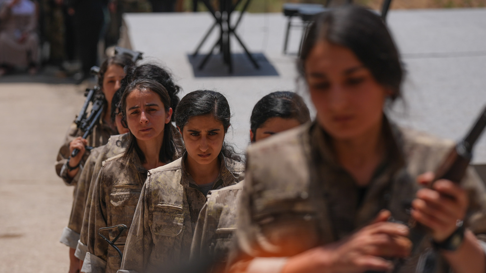 PKK'nin silah bırakma töreni