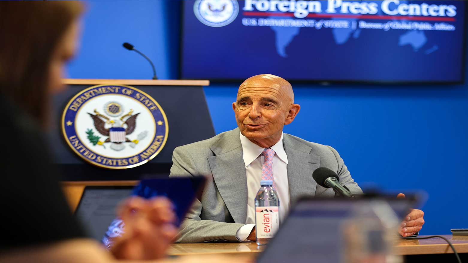 U.S. Ambassador to Türkiye and Special Envoy for Syria Thomas J. Barrack, New York City, USA, July 11, 2025. (Photo: DOS)