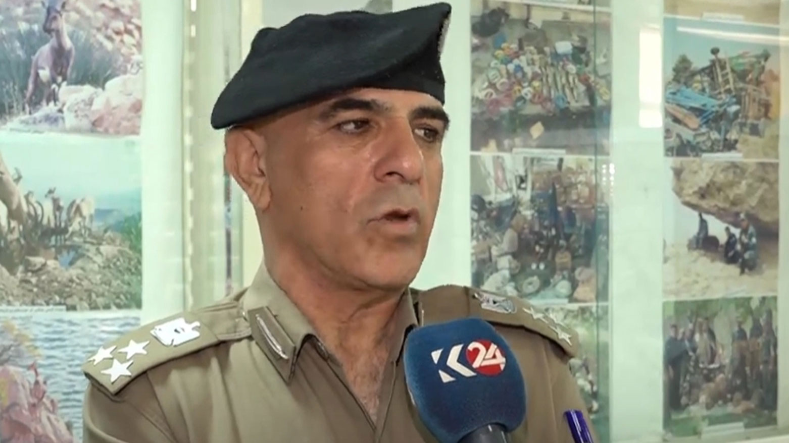 مدير إعلام وعلاقات غابات السليمانية العميد هيمن كمرخان