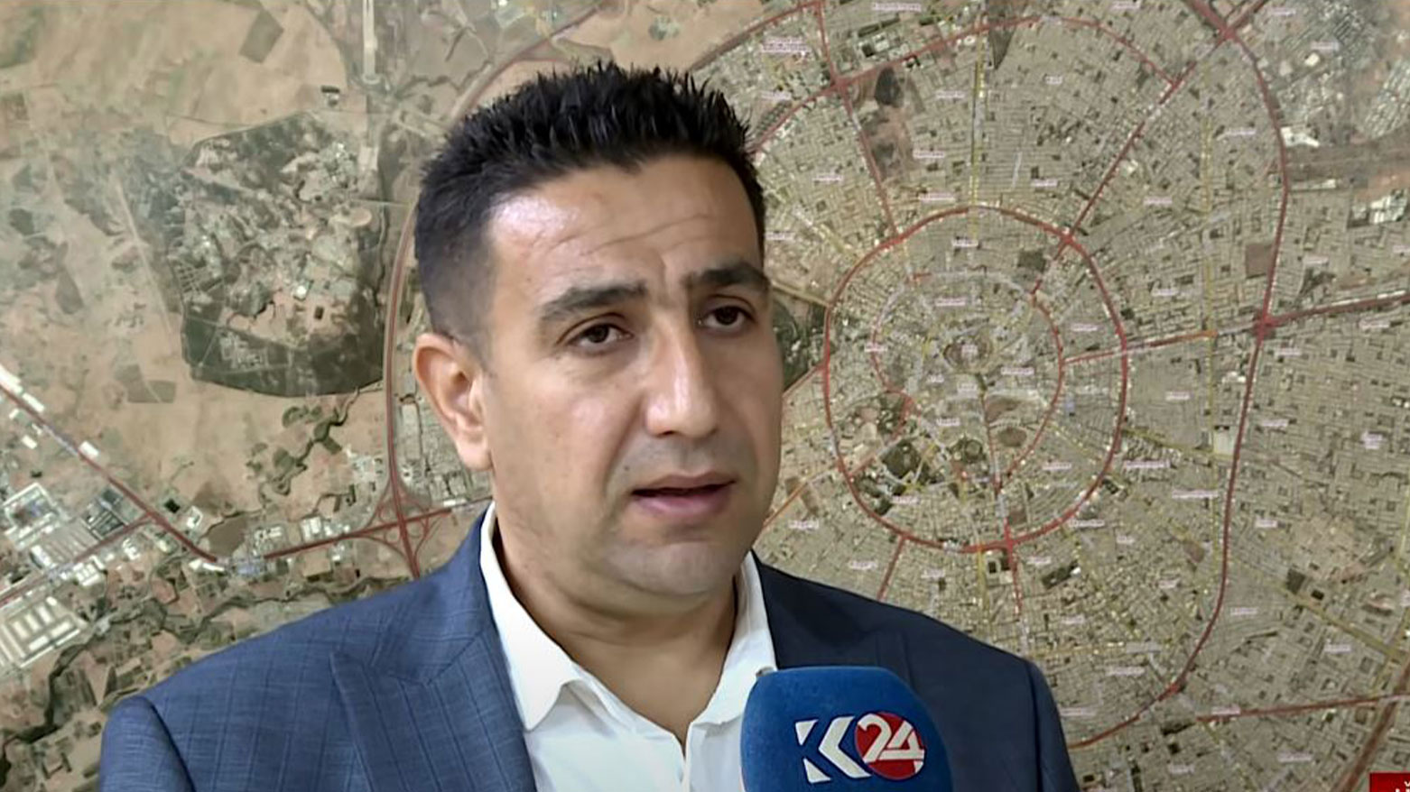 مدير مياه أربيل رابر حسين