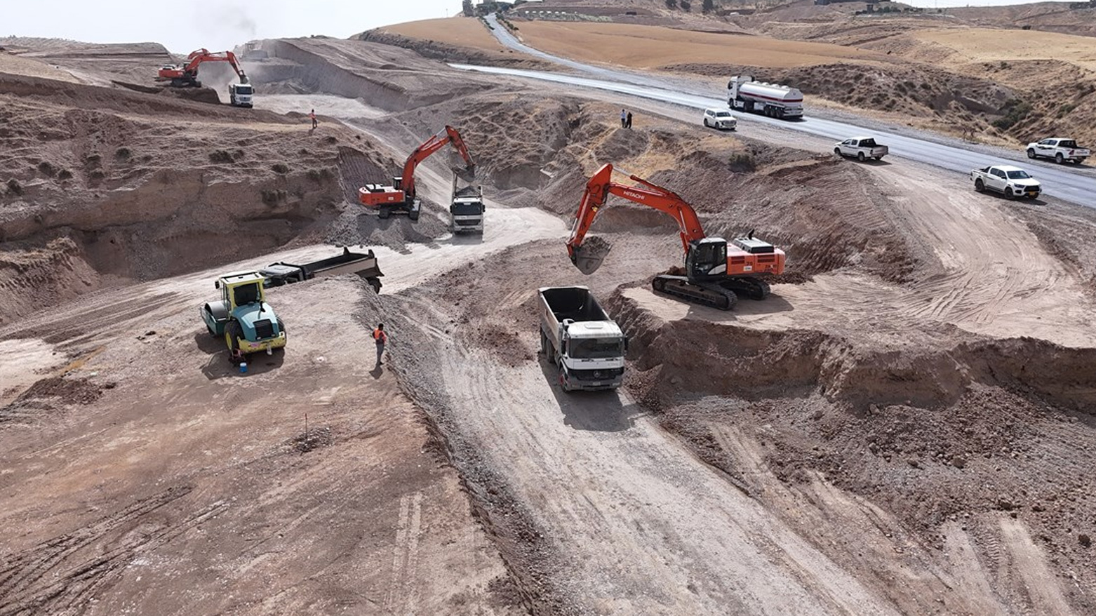 پارێزگاری هەولێر: لە کۆتایی ساڵی 2026 پرۆژەی دووسایدی کەسنەزان-دەربەندی گۆمەسپان تەواو دەبێت