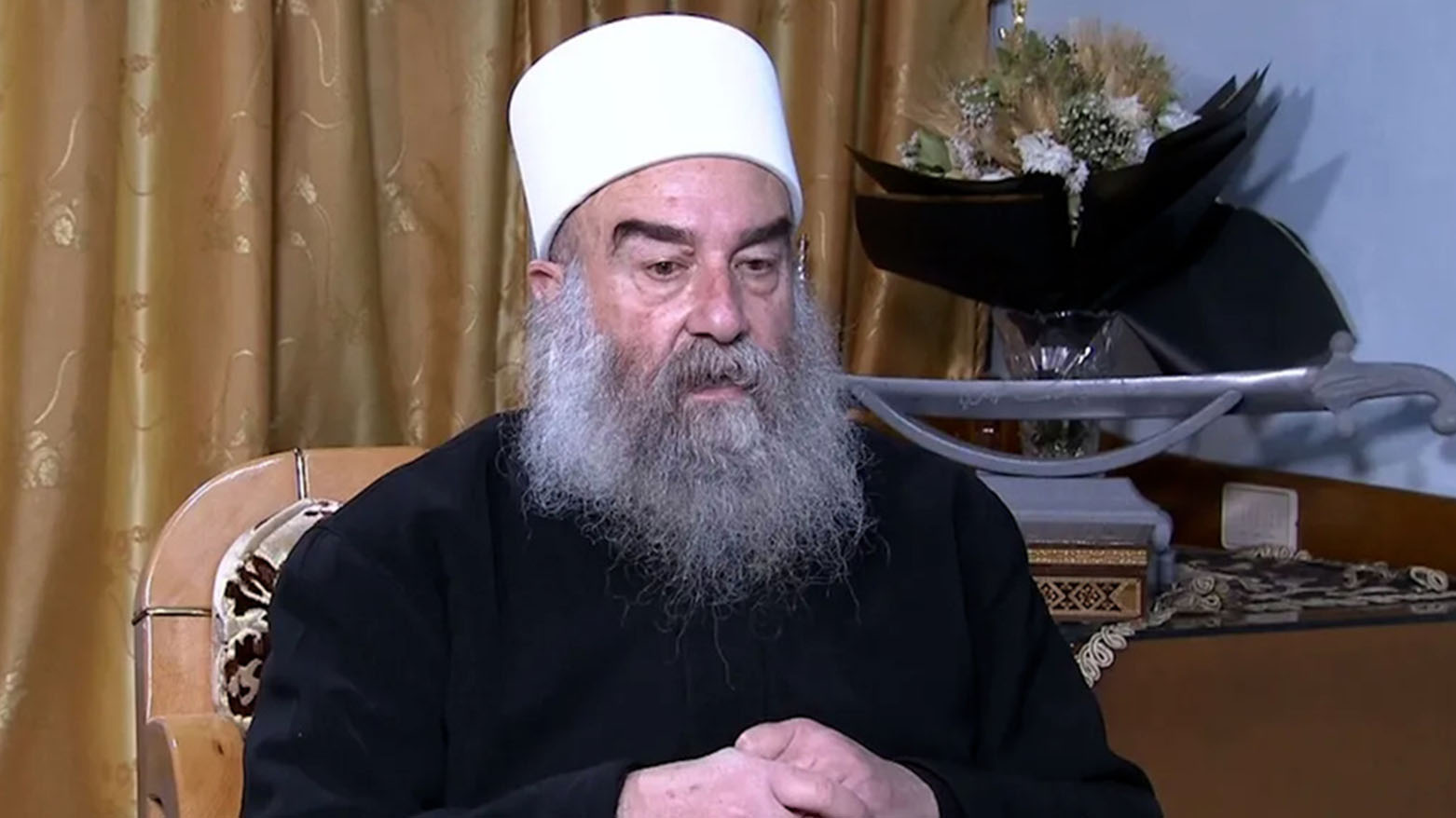 الرئيس الروحي للموحدين الدروز في سوريا يدعو إلى درء الفتنة