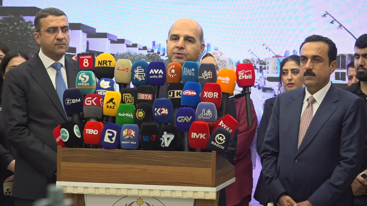 کۆنفرانسی ڕۆژنامەوانیی وەزیری شارەوانی و گەشتوگوزاری حکوومەتی هەرێمی کوردستان