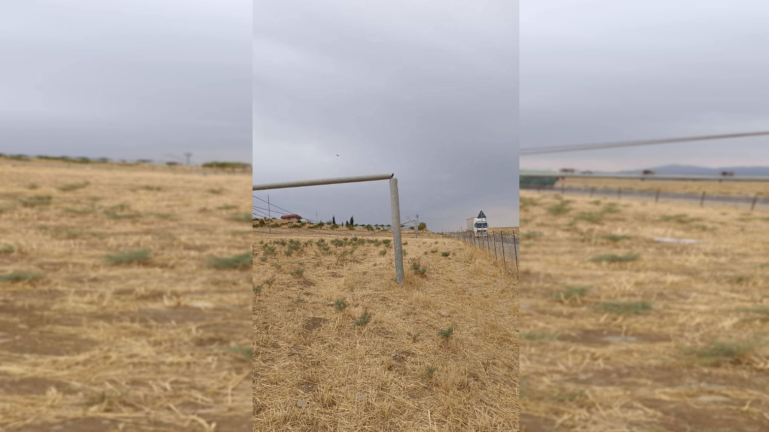 عاصفة رعدية تتسبّب بانقطاع الكهرباء في ناحية هيرو بإقليم كوردستان