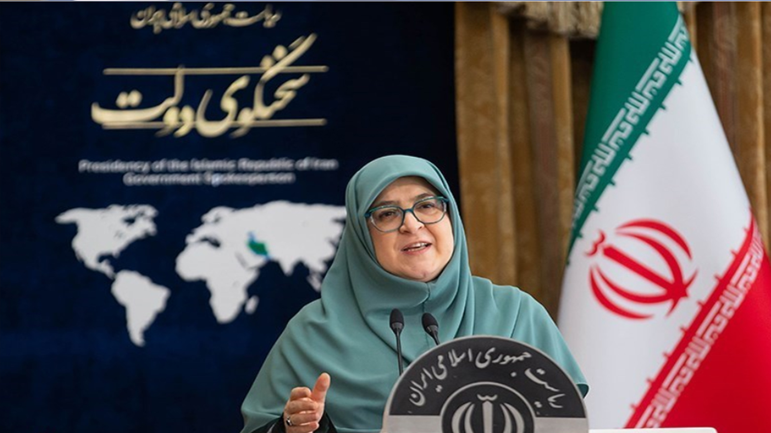 فاتمە موهاجیرانی، گوتەبێژی حکوومەتی ئێران