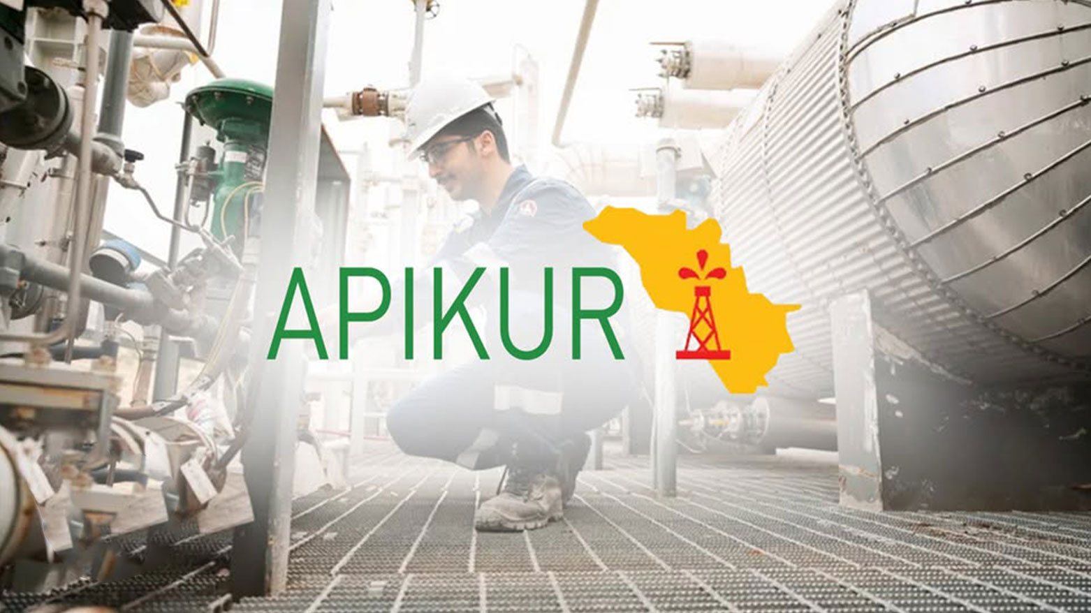 The logo of the Association of the Petroleum Industry of Kurdistan (APIKUR). (Photo: Designed by Kurdistan24)