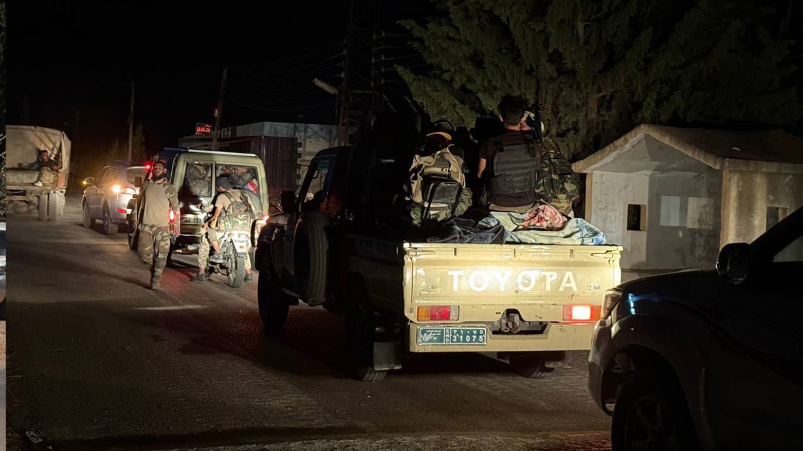 Members of the Syrian Armed Forces withdraw from Suwayda on Jul. 16, 2025. (Photo: SANA)