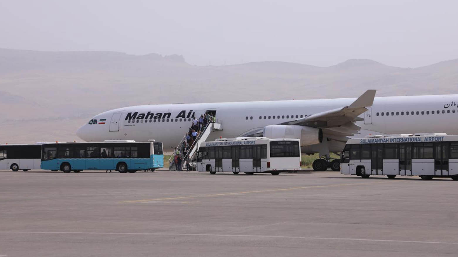 استئناف الرحلات الجوية بين إيران والسليمانية بعد 35 يوماً من التوقّف