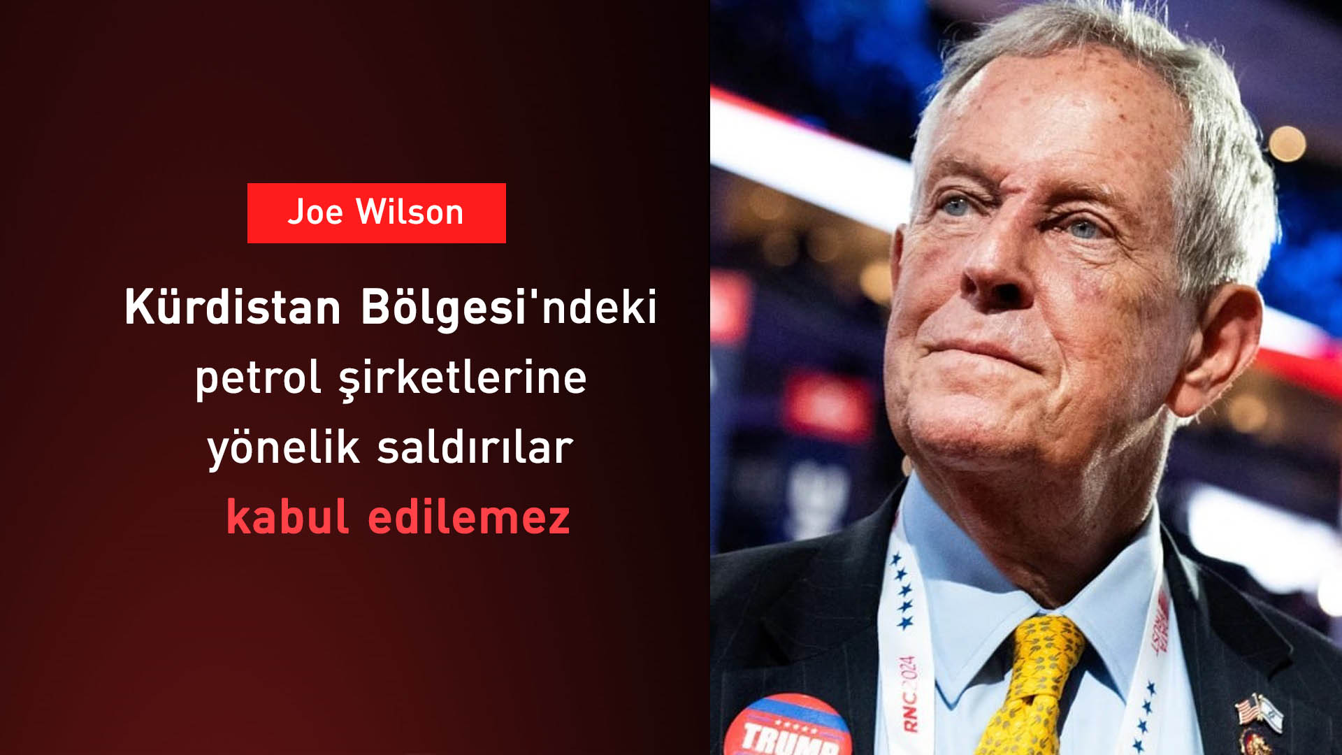 ABD Kongre Üyesi Joe Wilson