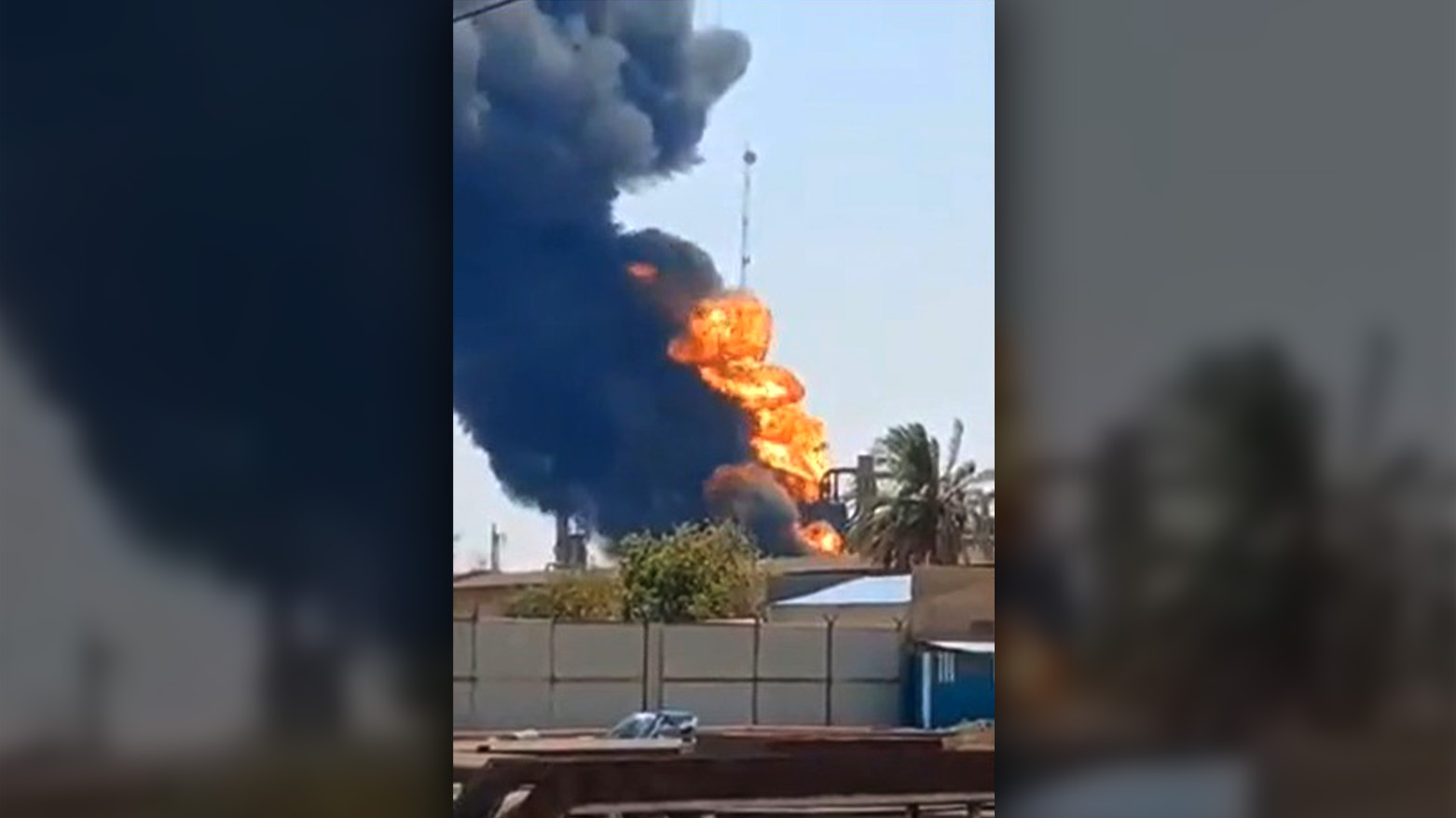 İran- Abadan petrol rafinerisinde yangın