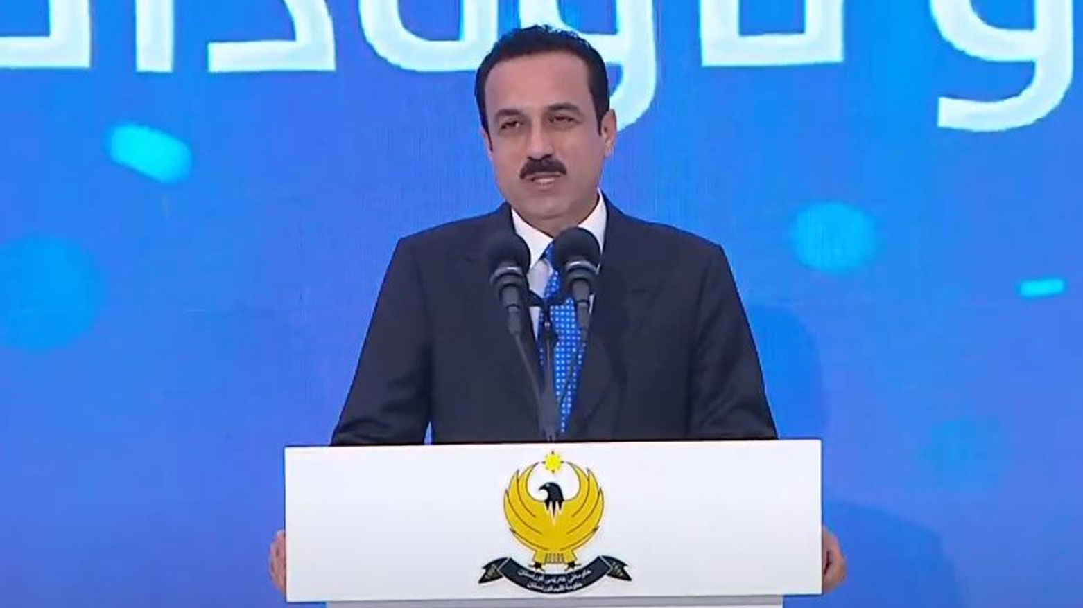 Erbil Governor Omed Khoshnaw. (Photo: Kurdistan24)