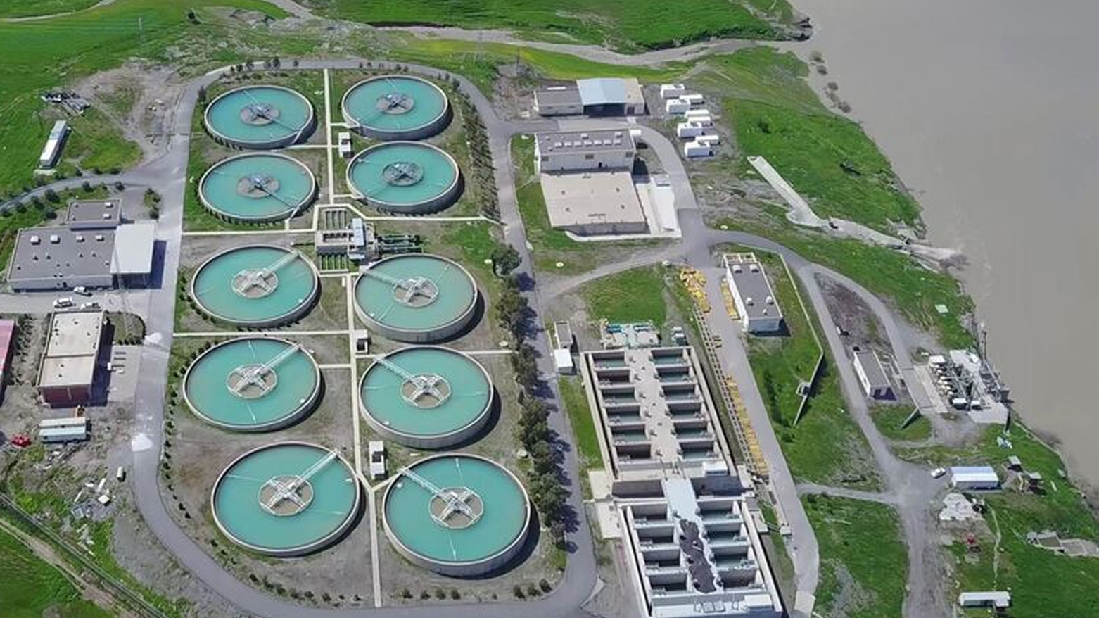 An aerial view of the Emergency Rapid Water Supply Project. (Photo: KRG)