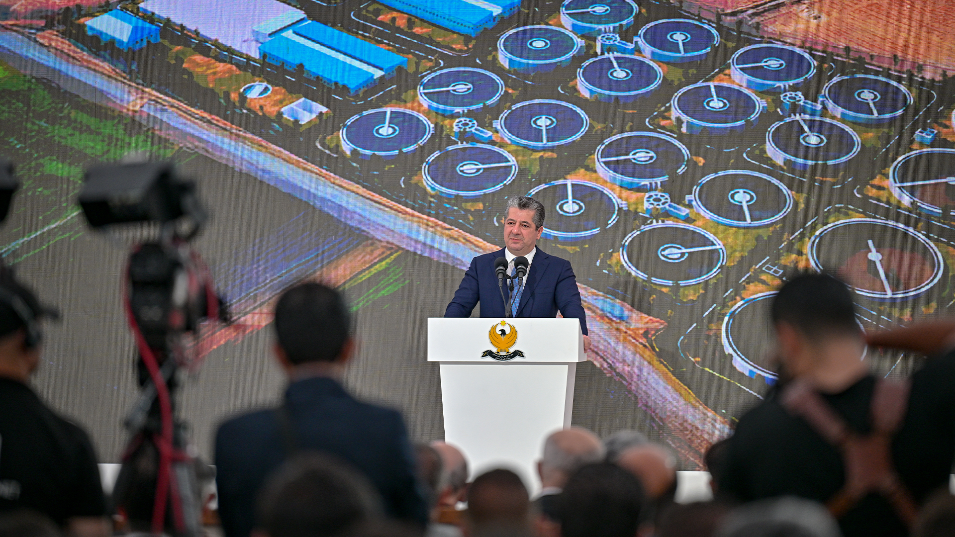 مەسرور بارزانی سەرکردەی شۆڕشی خزمەتگوزاریی لە کوردستان... دابینکردنی ئاسایشی ئاو وەک نموونە