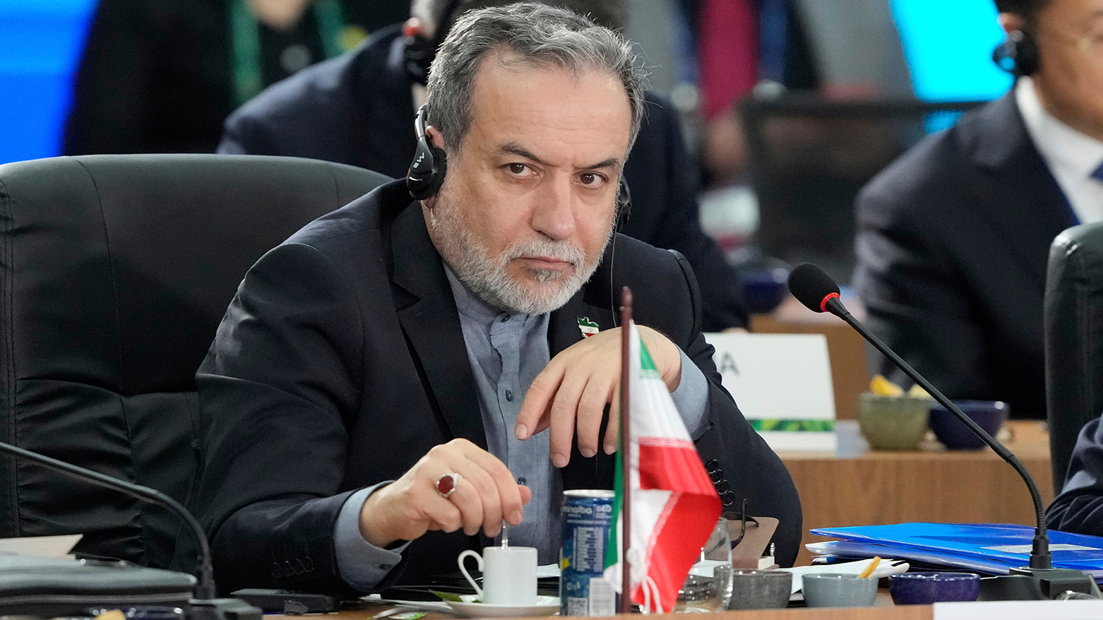 Iranian Foreign Minister Abbas Araghchi attends the 17th annual BRICS summit in Rio de Janeiro, Sunday, Jul. 6, 2025. (Photo: AP)