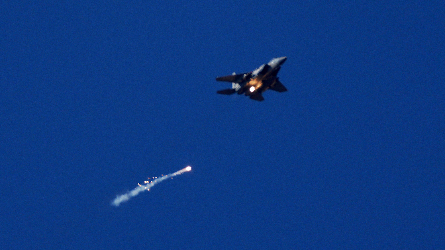 An Israeli Air Force fighter jet. (Photo: AP)