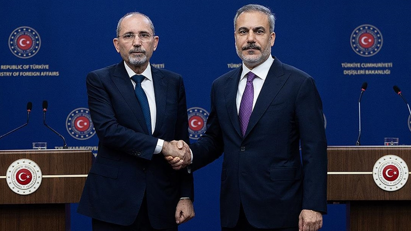 Türkiye ve Ürdün Suriye'nin birliğine desteğini yineledi