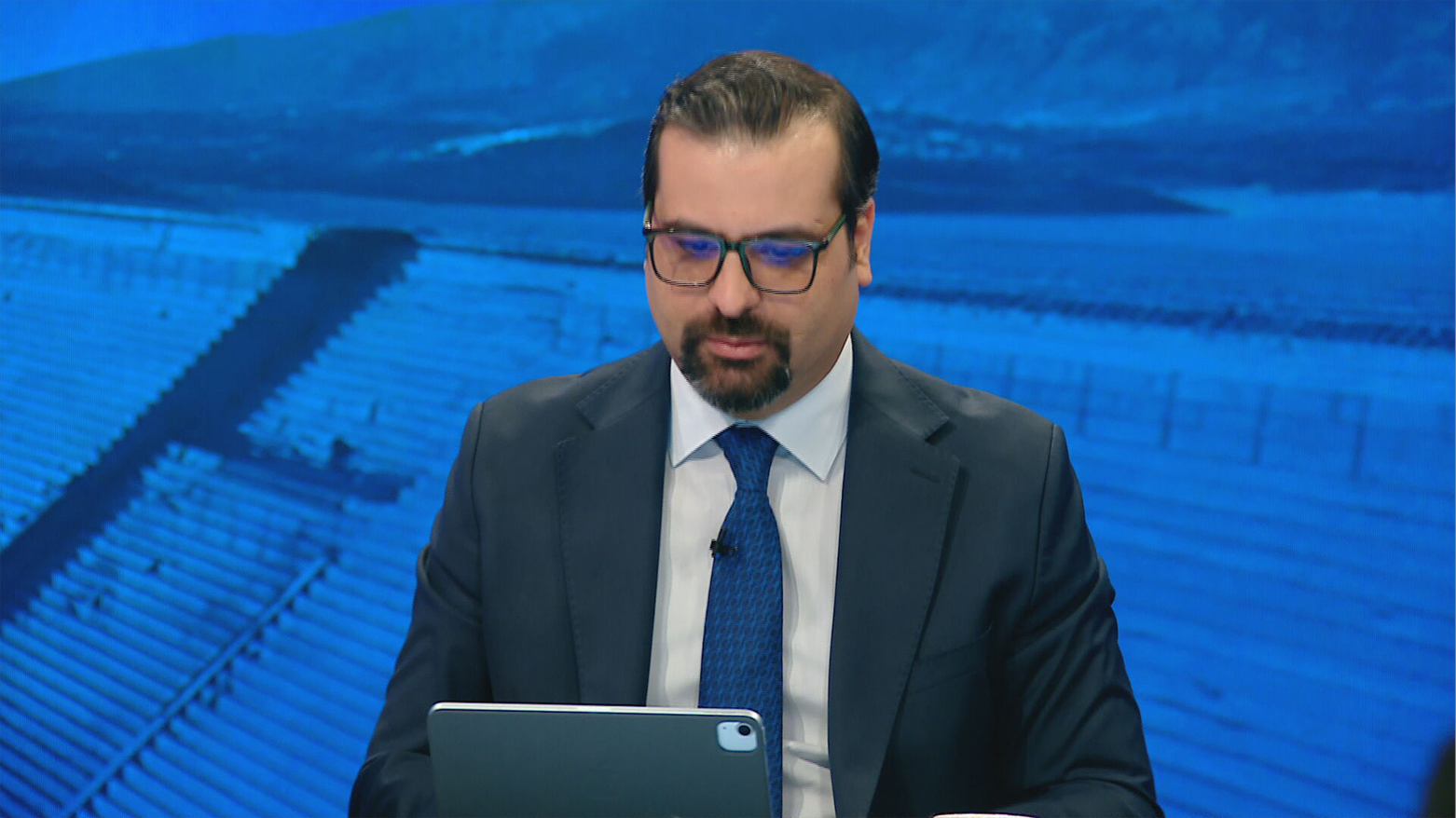 Hawre Kamal, the legal advisor to the KRG's Ministry of Finance. (Photo: Kurdistan24)