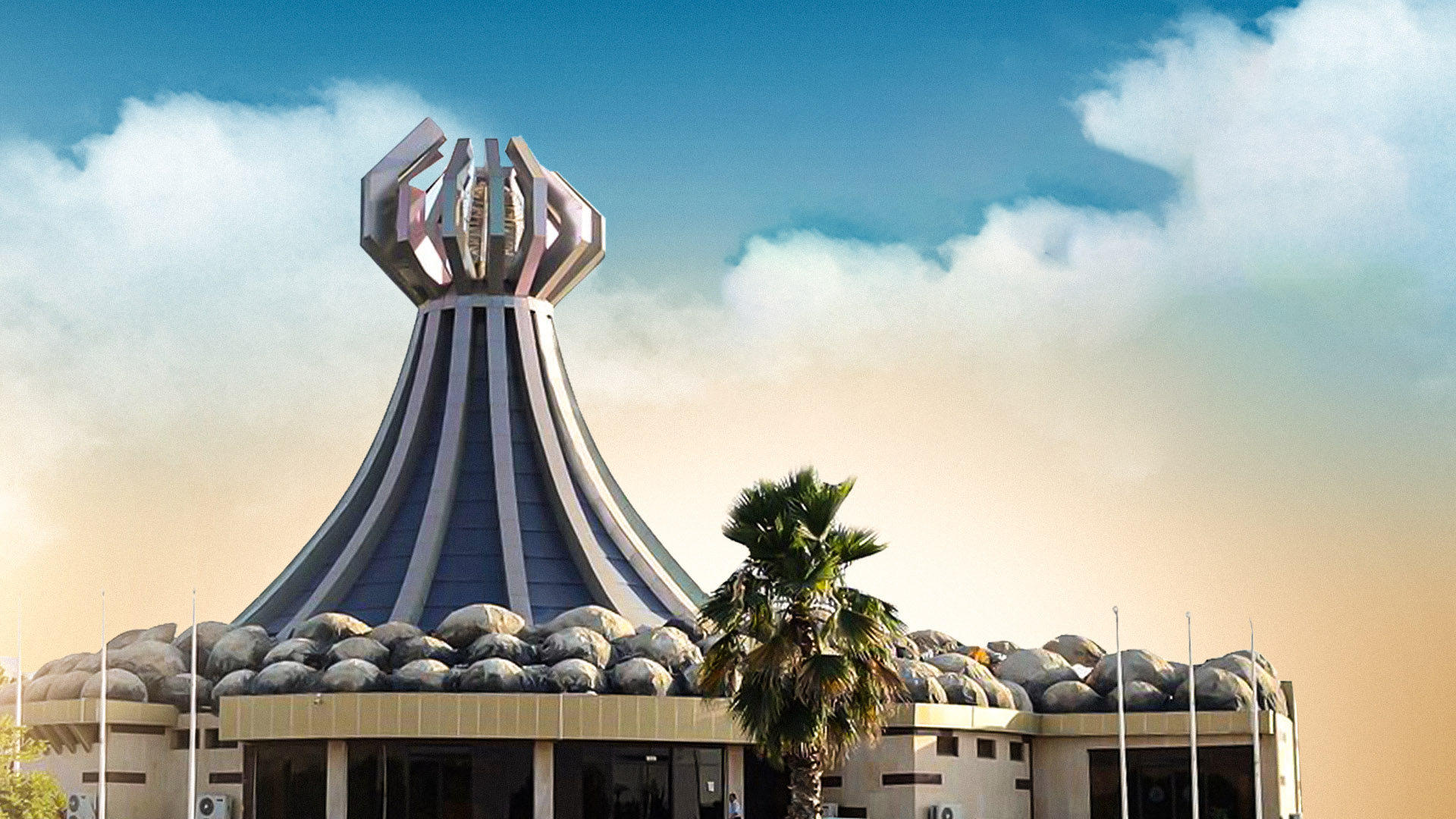 The Halabja Monument. (Graphics: Kurdistan24)