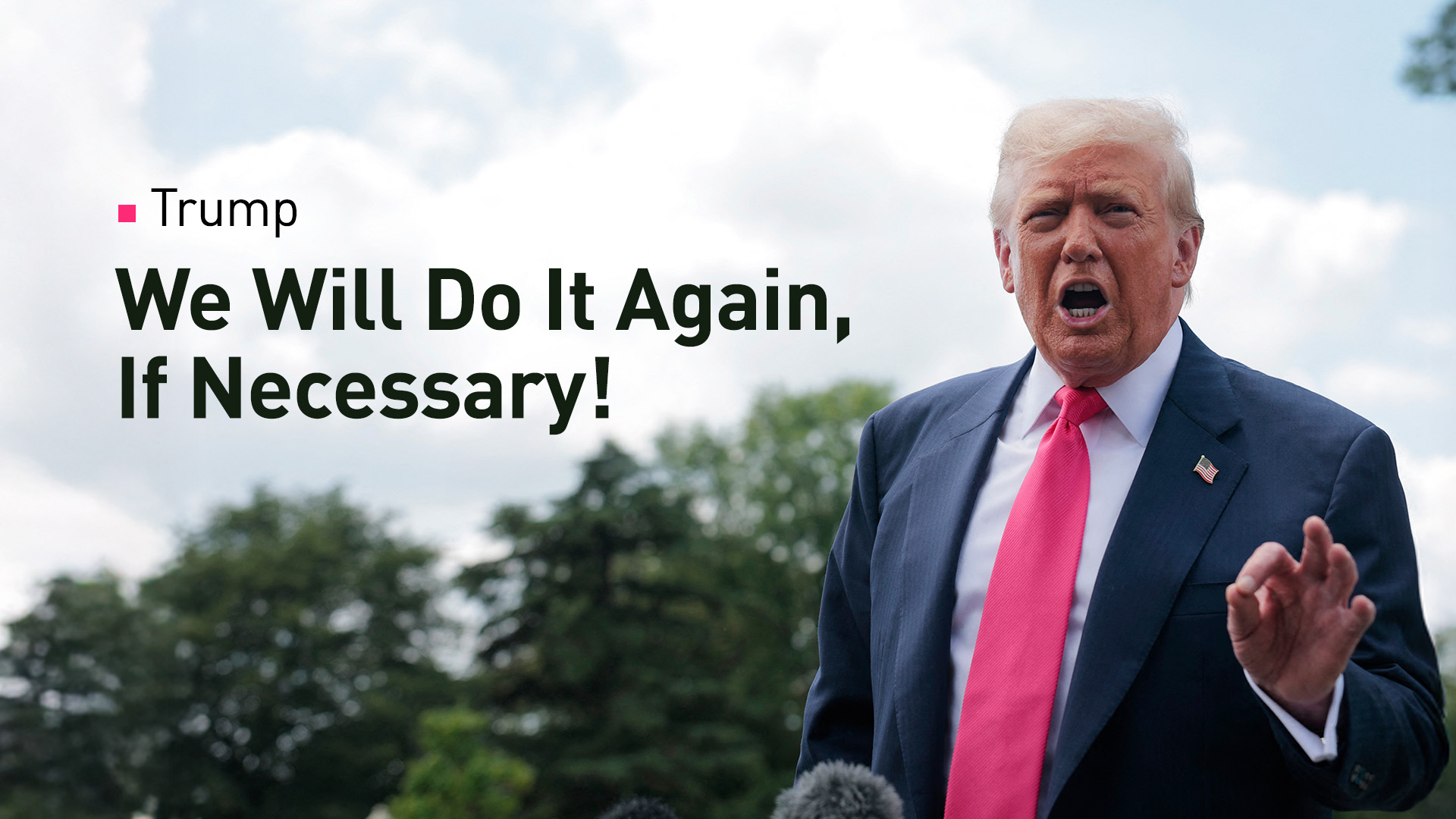 U.S. President Donald Trump. (Photo: AFP)