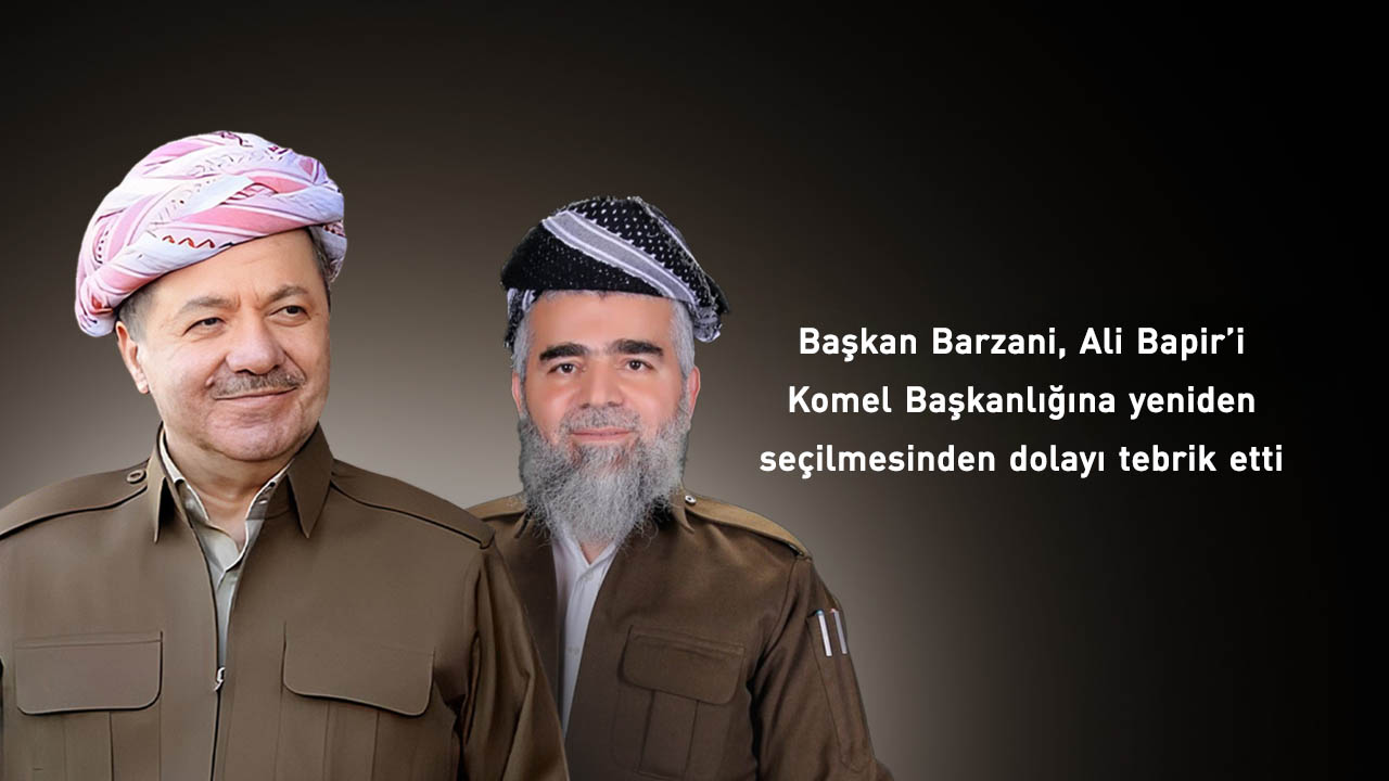 Başkan Barzani'den Ali Bapir'e tebrik telefonu