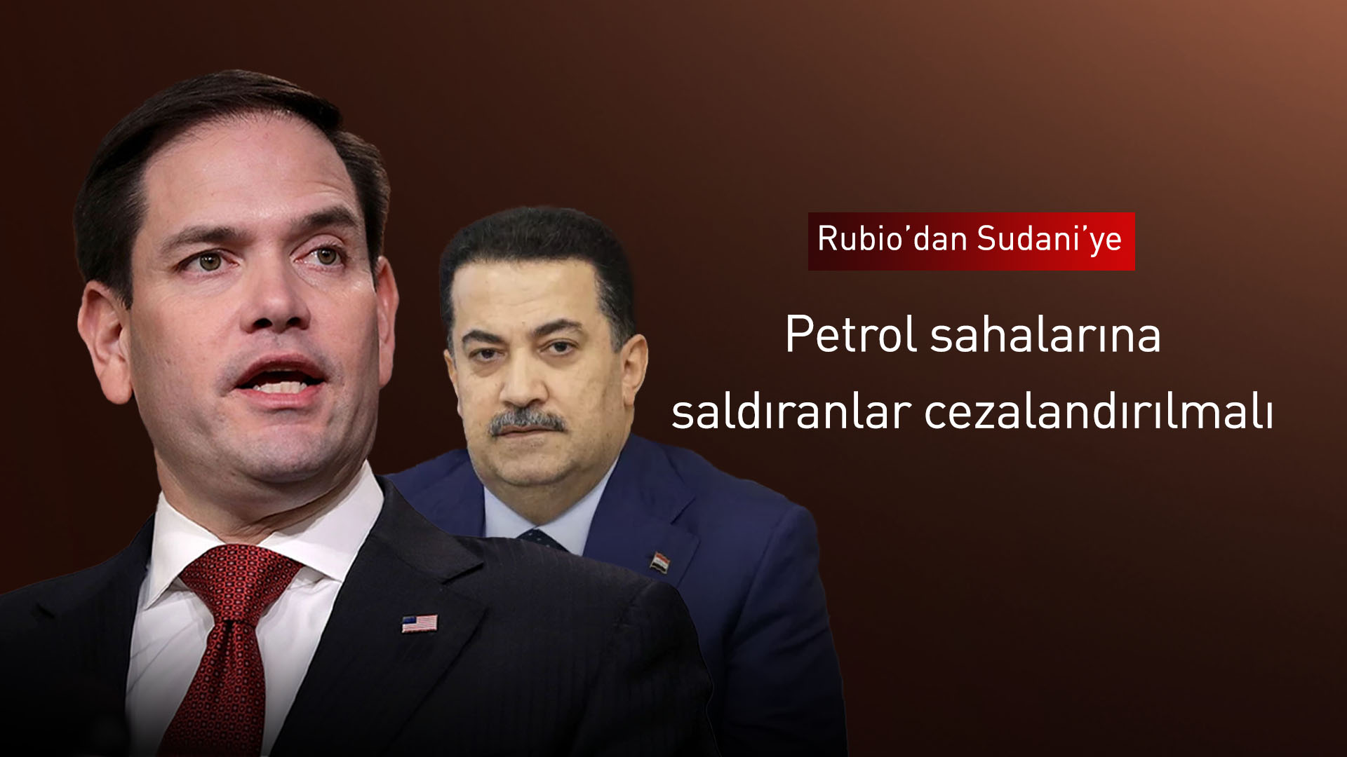 ABD Dışişleri Bakanı ve Irak Başbakanı Sudani telefonda görüştü