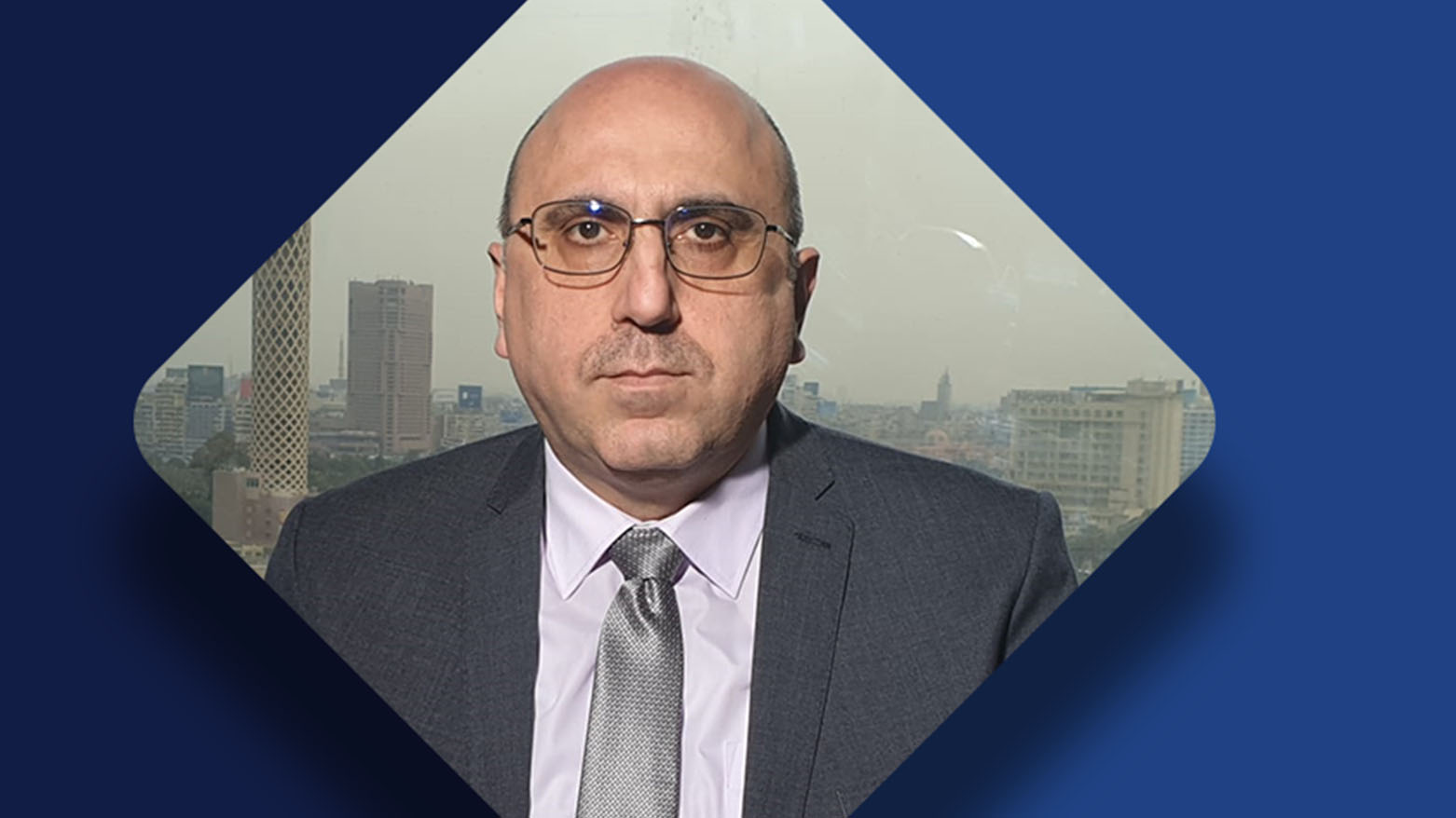 The director of the Syrian Observatory for Human Rights (SOHR) Rami Abdulrahman. (Photo: Kurdistan24)