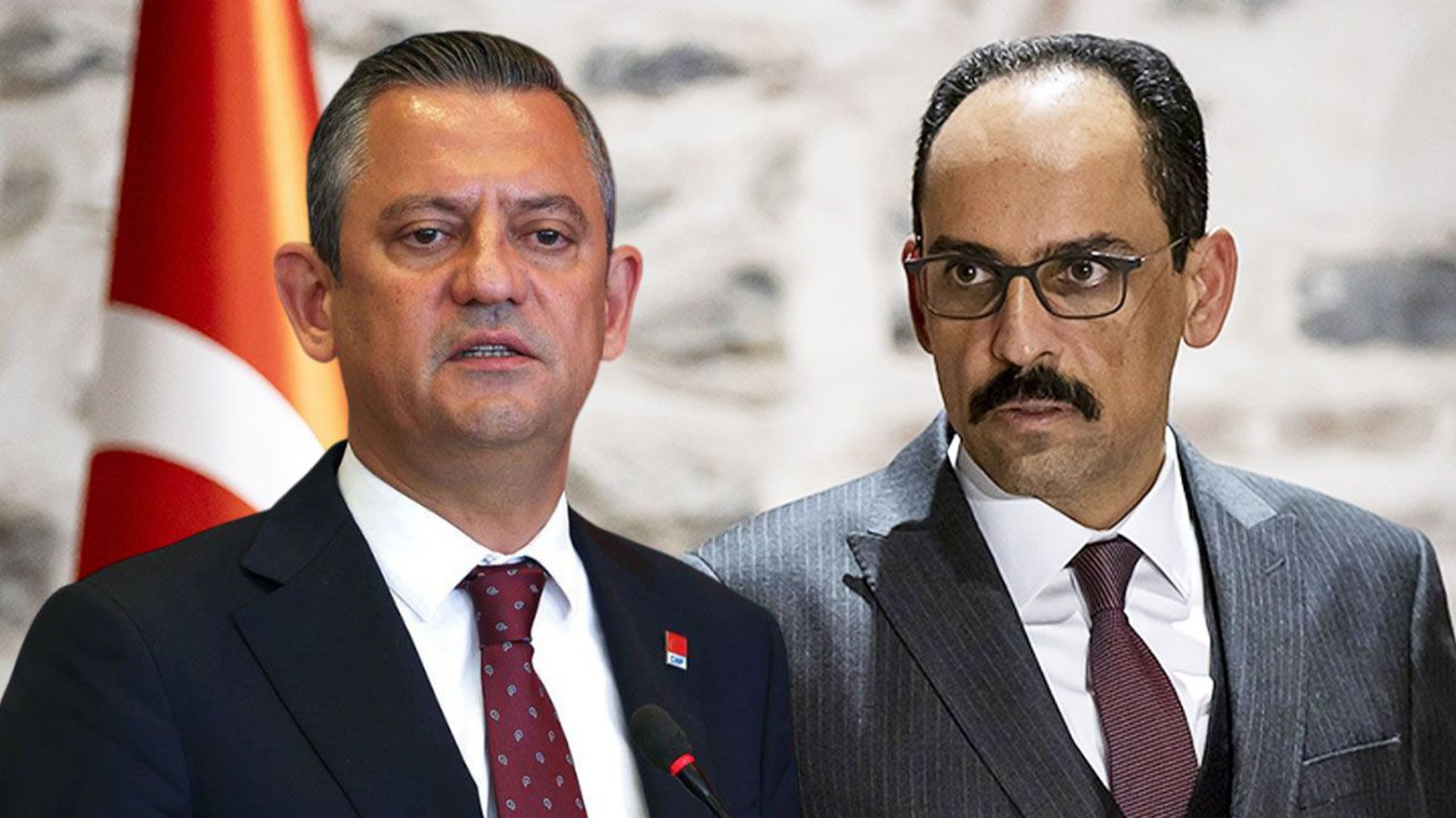 CHP Genel Başkanı Özgür Özel ve MİT Başkanı İbrahim Kalın