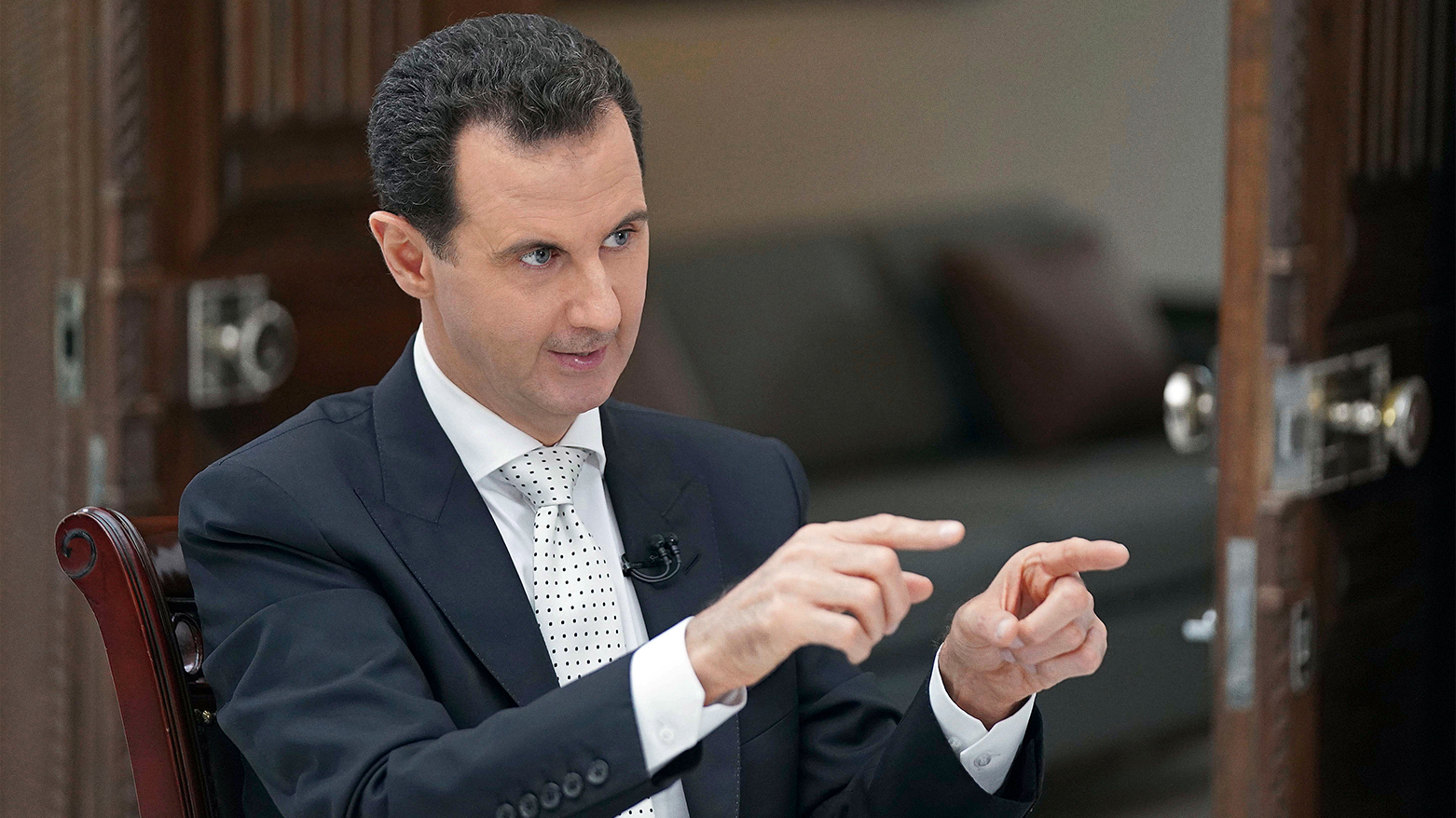 The ousted Syrian President Bashar Assad. (AP)