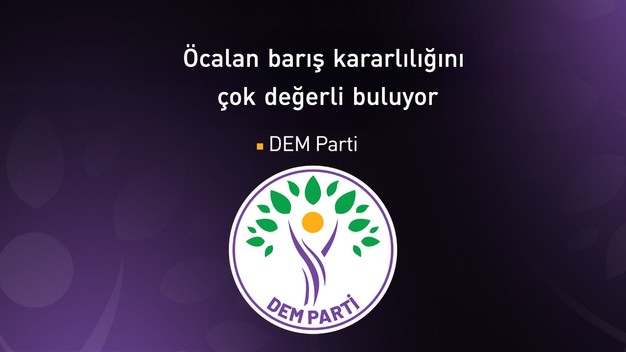 İmralı ziyareti sonrası DEM Parti'den yazılı açıklama