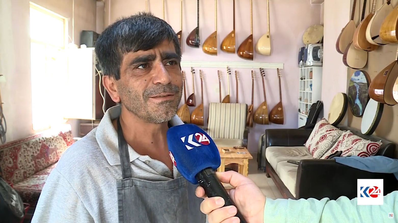 Hosteyekî çêkirina tembûran piştî 30 salan vedigere Diyarbekirê