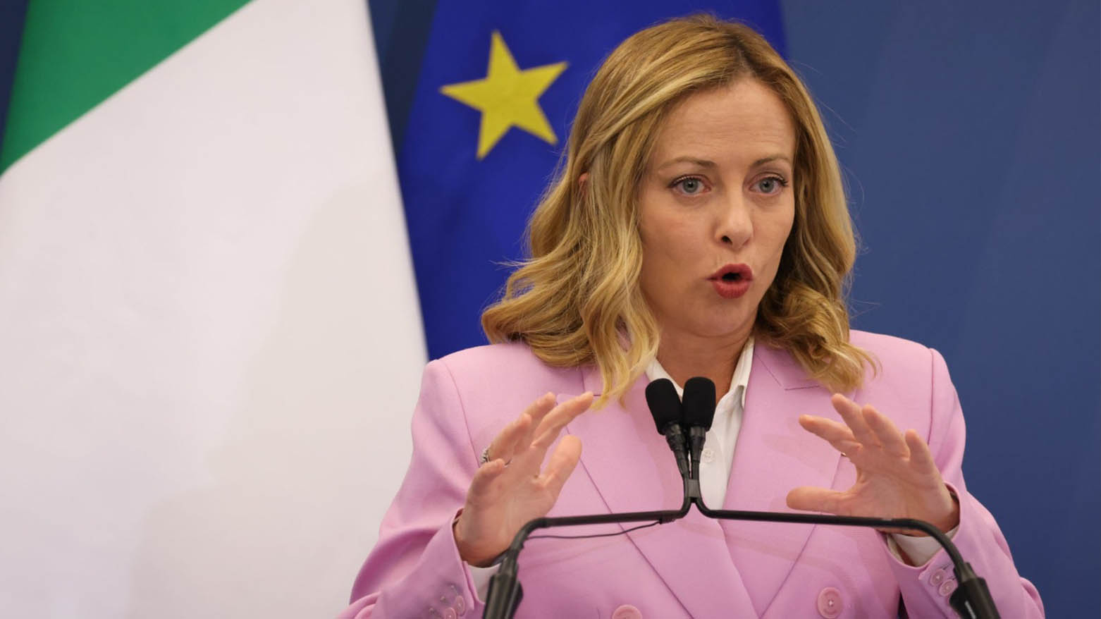 Meloni'den Filistin açıklaması: "Devlet kurulmadan önce tanınmasından yana değilim"