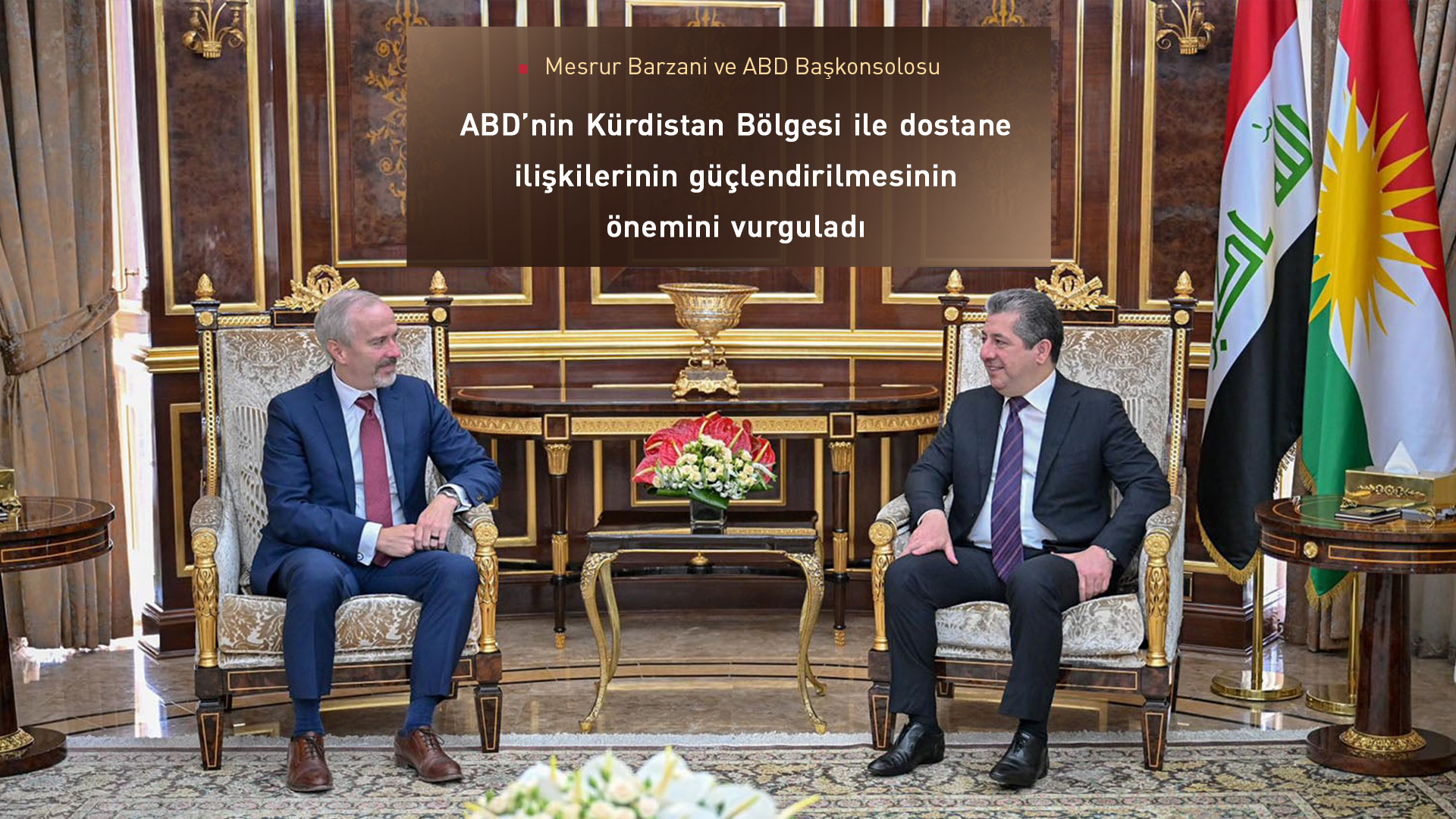 Başbakan ve ABD Başkonsolosu, petrol ihracatının yeniden başlamasının önemini vurguladı