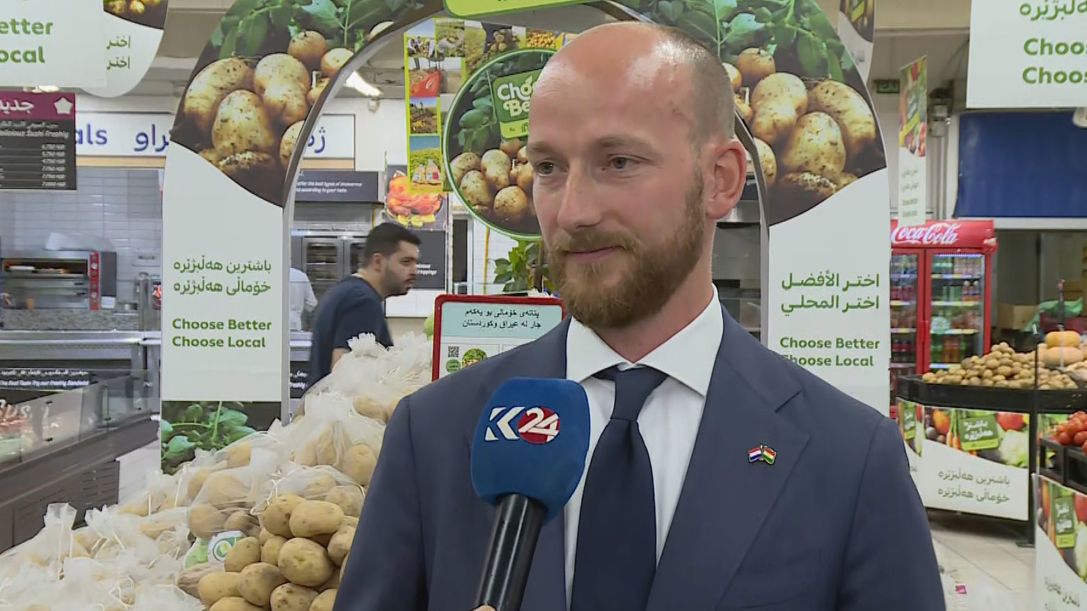 Konsulê Hollandayê: Hevahengiya me ya çandiniyê bi Kurdistanê re hilberîna petateyan zêde kiriye