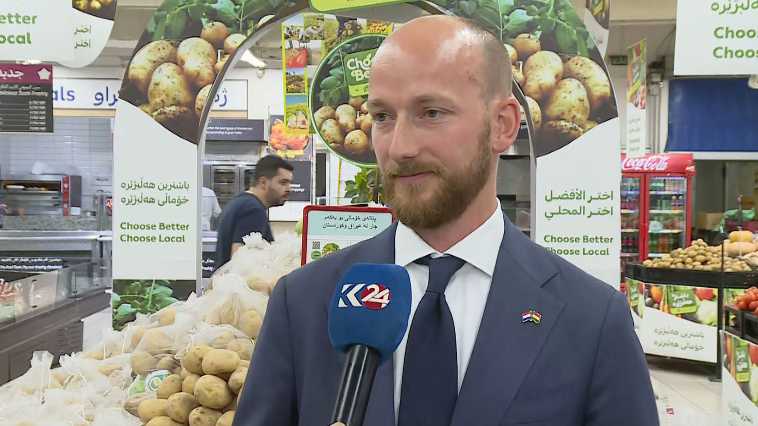 Hollanda'nın Erbil Başkonsolosundan Kürdistan Bölgesi ile tarım alanındaki ilişkilere vurgu