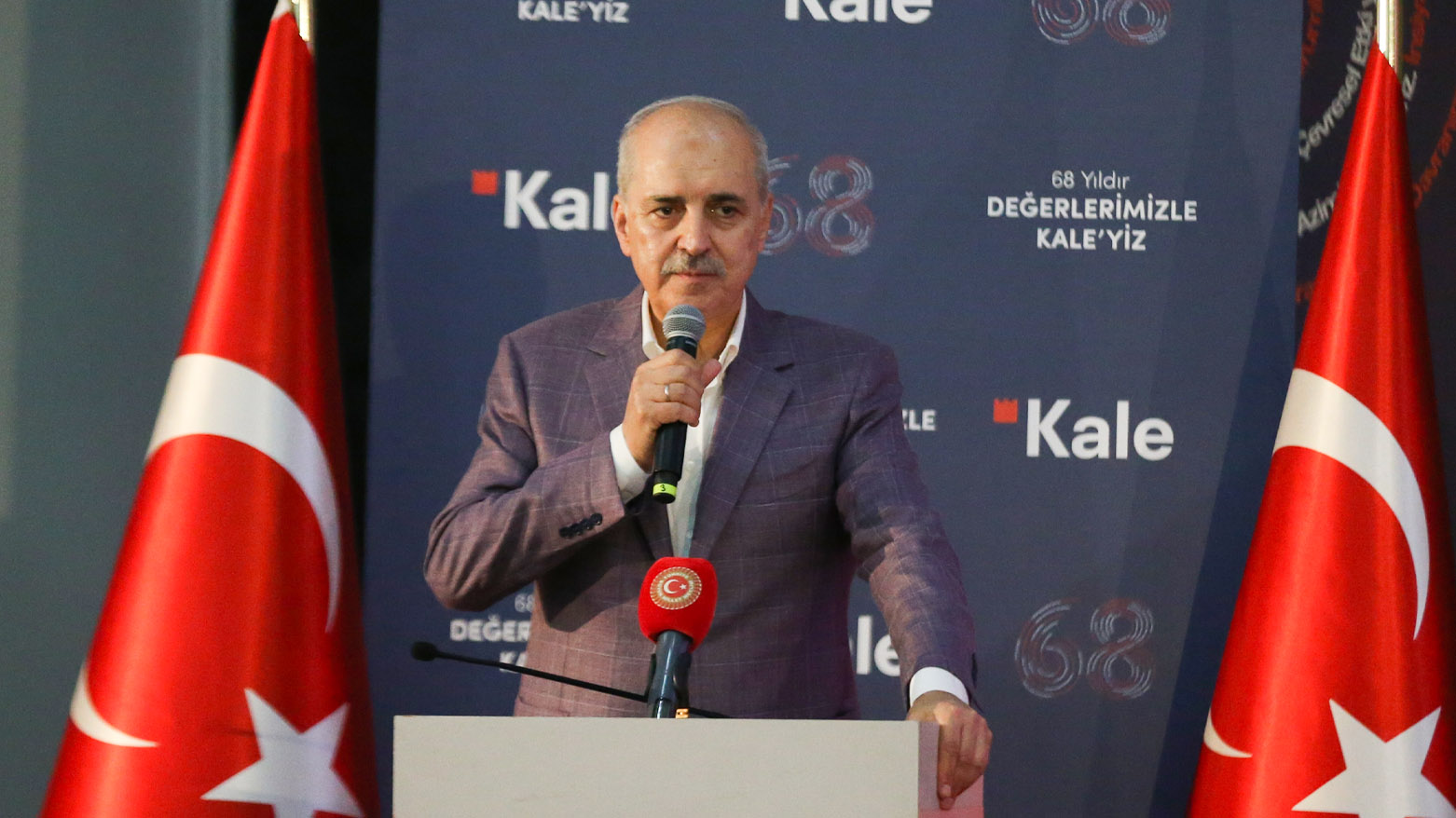 Turkish Parliamentary Speaker Numan Kurtulmuş. (Photo: AA)