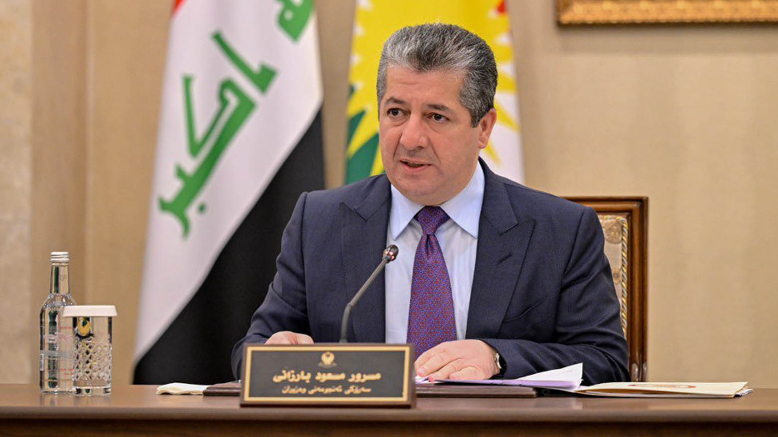Mesrûr Barzani: Em li benda encamên lêkolînên girêdayî êrîşên li ser zeviyên petrolê ne