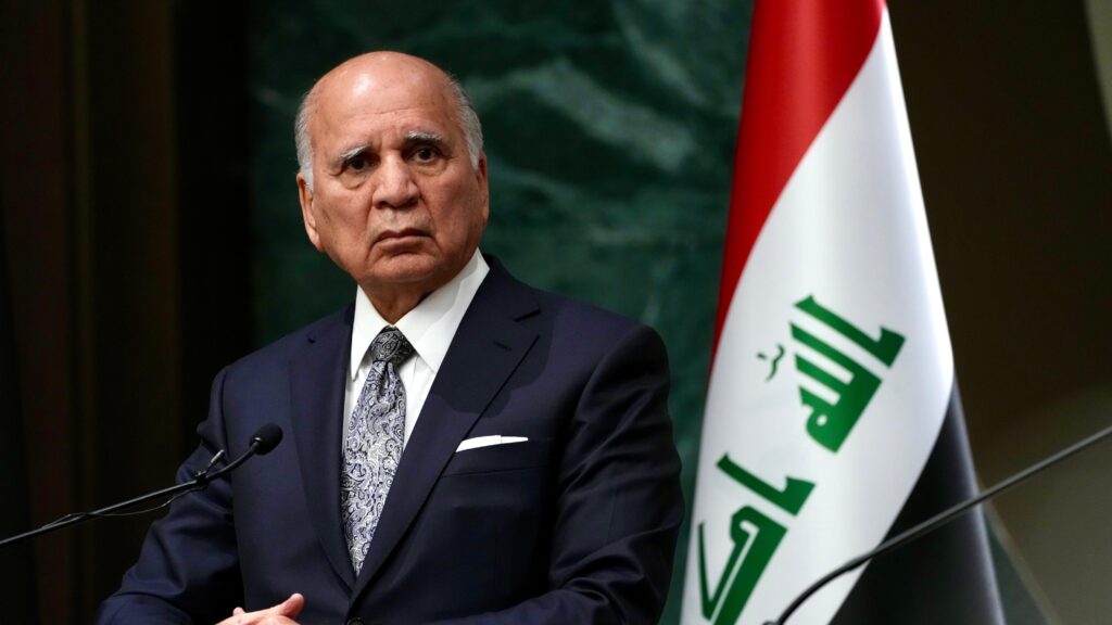 Iraqi Deputy Prime Minister and Foreign Minister Fuad Hussein. (Photo: Iraq's FM)