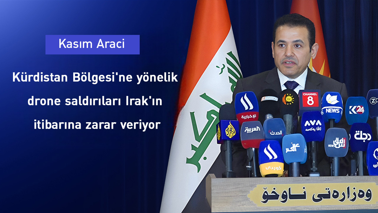 Kasım Araci: Kürdistan Bölgesi'ne yönelik drone saldırıları Irak'ın ekonomisini de zedeliyor