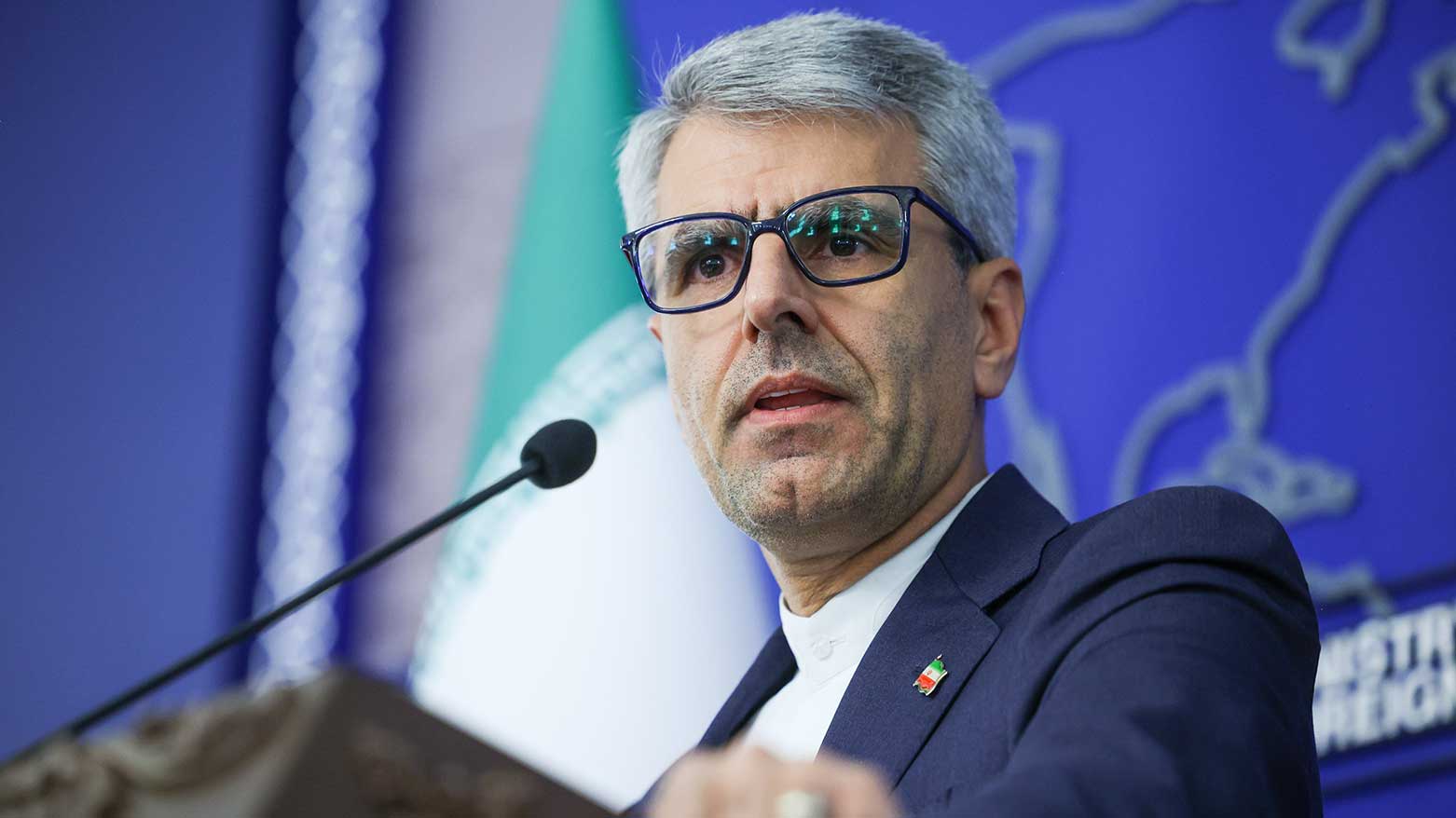 Iranian Foreign Ministry spokesperson Esmaeil Baqaei. (Photo: Iran's FM)
