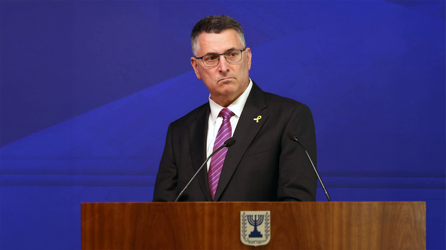Israel's Minister of Foreign Affairs Gideon Sa'ar. (AFP)