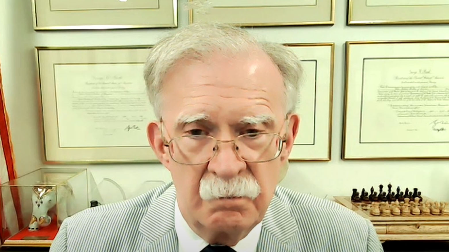 John Bolton, former US National Security Advisor, speaking to Kurdistan24, July 29, 2025. (Photo: Kurdistan24)