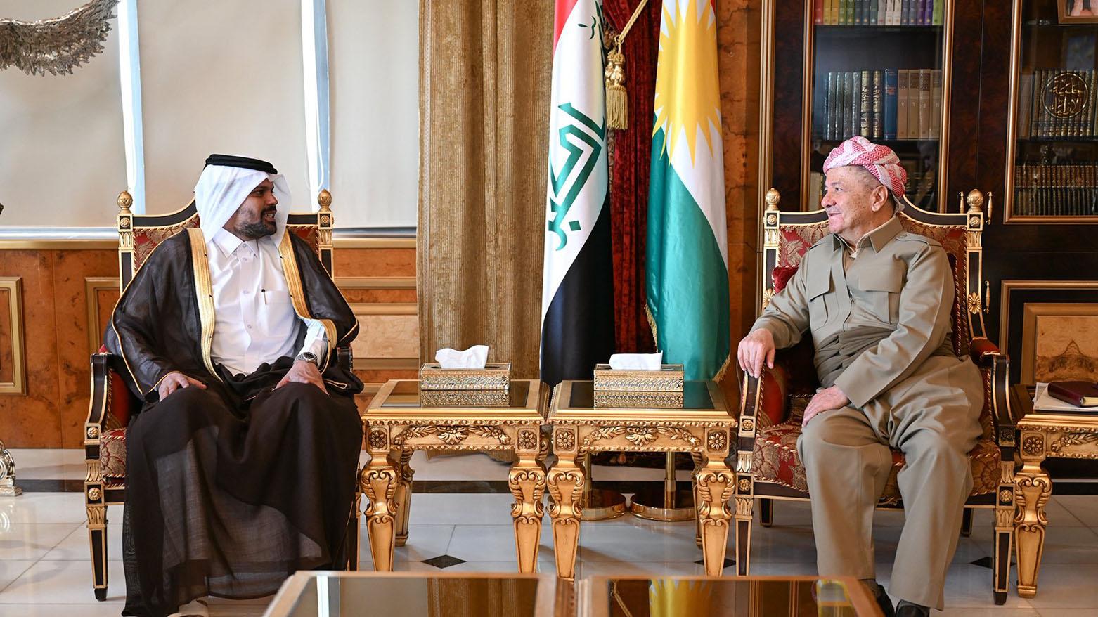 Başkan Barzani, Katar'ın Erbil Başkonsolosunu kabul etti